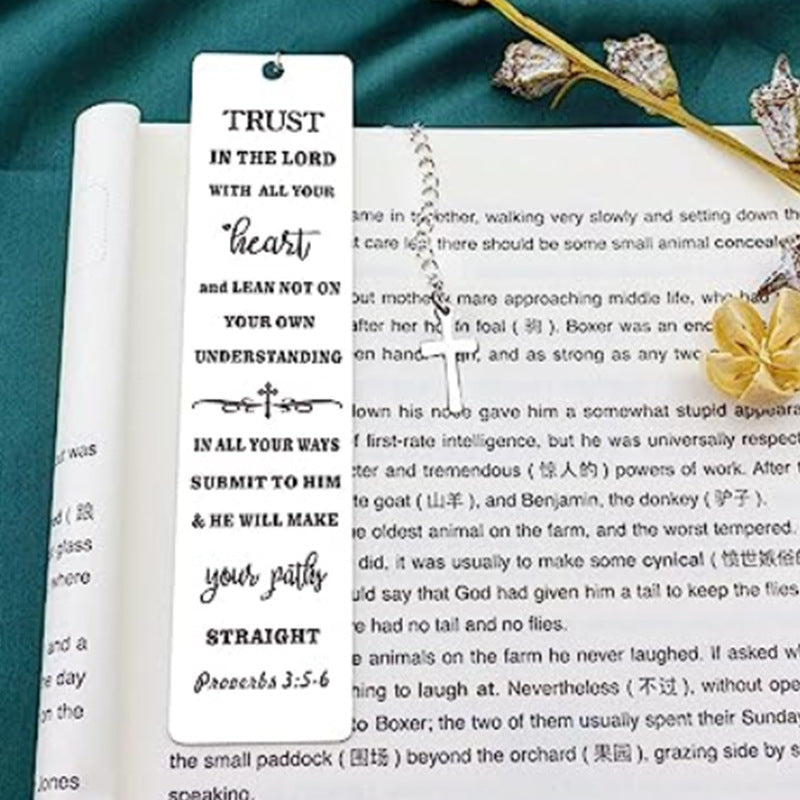 Bible Verse Alloy Bookmark