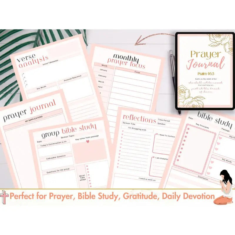 Prayer Diary Gratitude Notebook